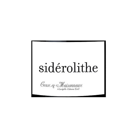 Domaine Cosse-Maisonneuve "Siderolithe" (100% CF) red 2019 2