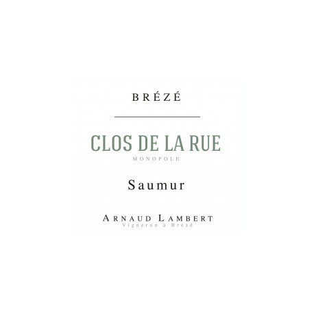 Domaine Arnaud Lambert Saumur (Brézé) "Clos de la Rue" dry white 2018