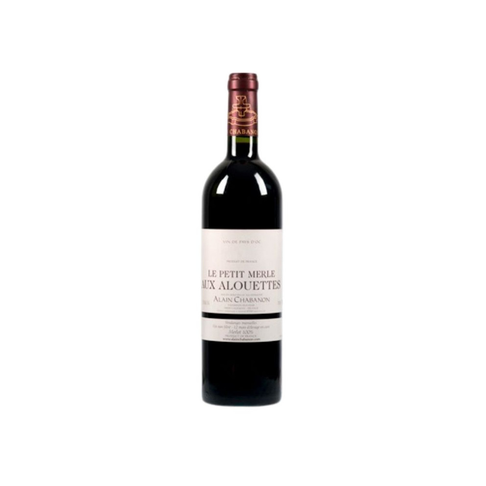Domaine Alain Chabanon "Petit Merle aux alouettes" rouge 2019 bouteille Domaine Alain Chabanon "Petit Merle aux alouettes" rouge 2019 bouteille