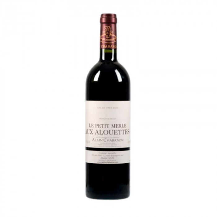 Domaine Alain Chabanon "Petit Merle aux alouettes" rouge 2019 bouteille Domaine Alain Chabanon "Petit Merle aux alouettes" rouge 2019 bouteille