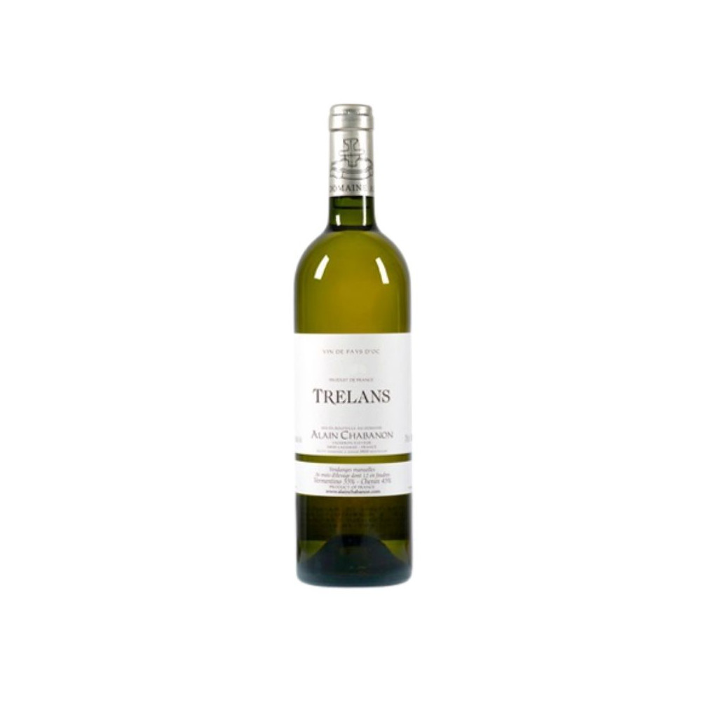 Domaine Alain Chabanon "Trélans" blanc sec 2017 bouteille Domaine Alain Chabanon "Trélans" blanc sec 2017 bouteille