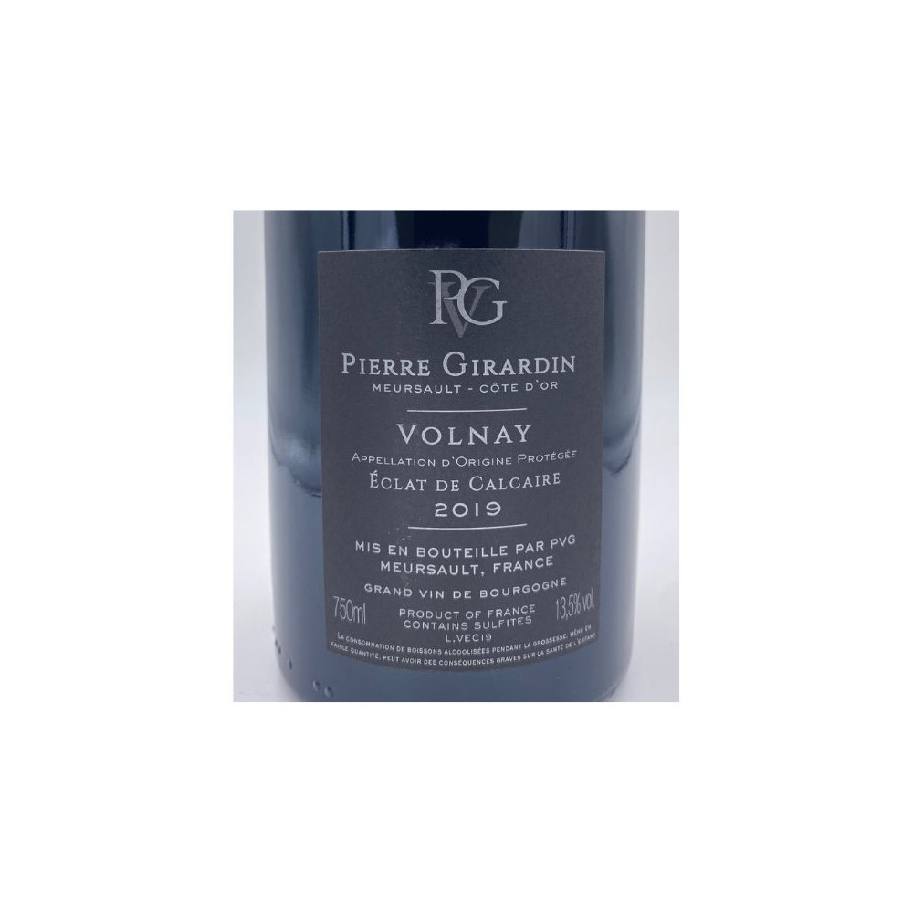 Domaine Pierre Girardin Volnay "Eclat de Calcaire" red 2019
