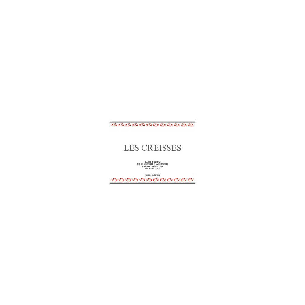 Domaine des Creisses red 2020