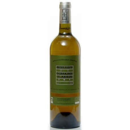 Domaine Ilarria Irouleguy blanc sec 2021 bouteille Domaine Ilarria Irouleguy blanc sec 2021 bouteille
