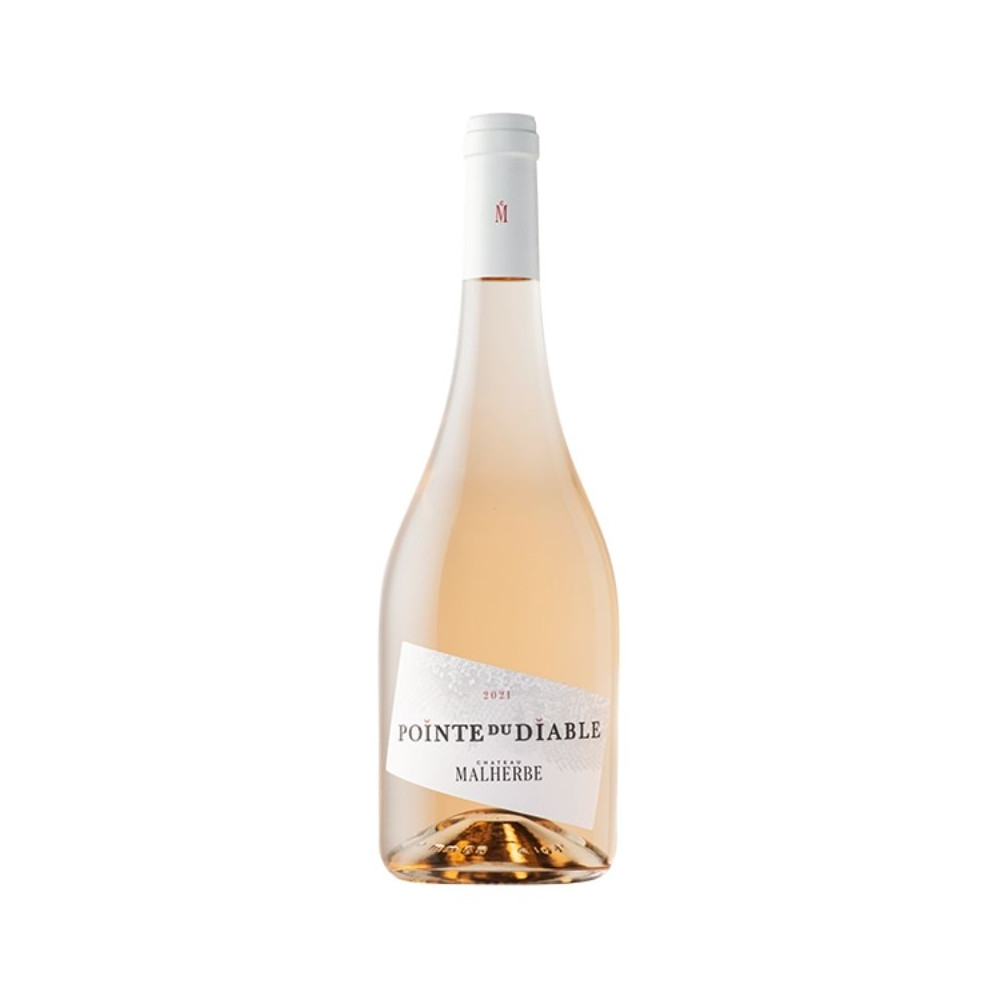Château Malherbe Côtes de Provence "Pointe du Diable" rosé 2021 bouteille Château Malherbe Côtes de Provence "Pointe du Diable" rosé 2021 bouteille