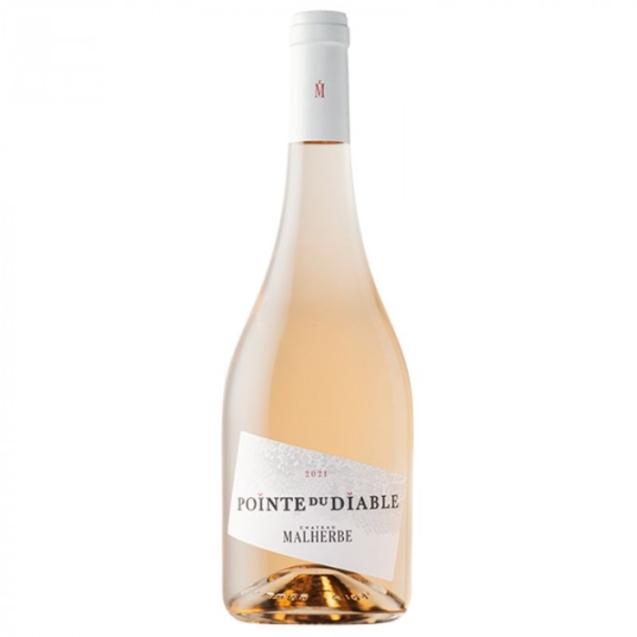 Château Malherbe Côtes de Provence "Pointe du Diable" rosé 2021 bouteille Château Malherbe Côtes de Provence "Pointe du Diable" rosé 2021 bouteille