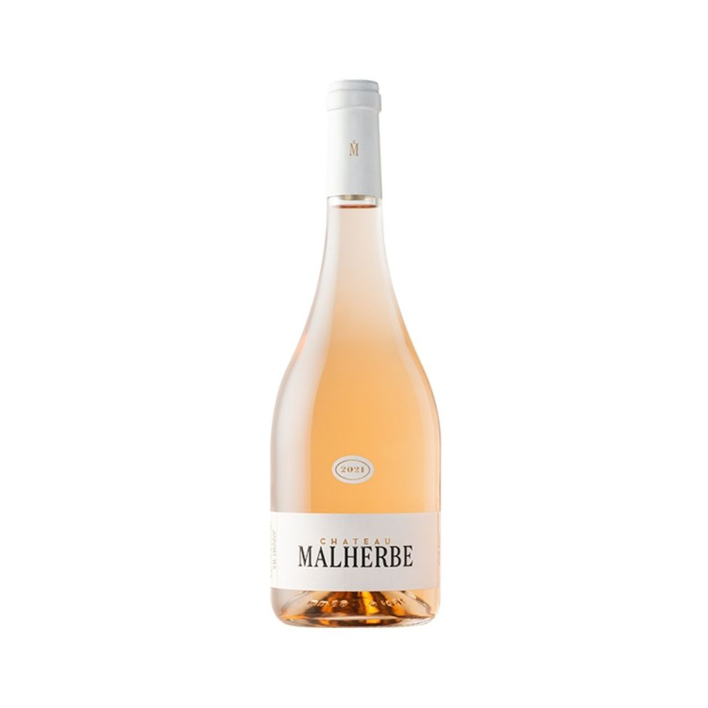 Château Malherbe Côtes de Provence rosé 2021 bottle Château Malherbe Côtes de Provence rosé 2021 bottle
