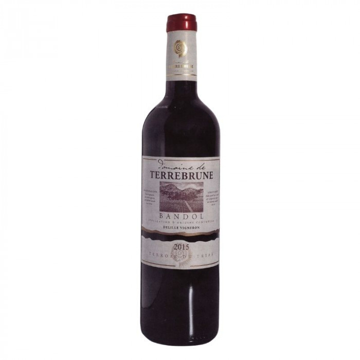 Domaine de Terrebrune rouge 2015 bottle Domaine de Terrebrune rouge 2015 bottle