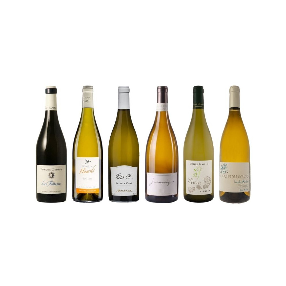 Vallée de la Loire Blanc carton panaché bottles Vallée de la Loire Blanc carton panaché bottles