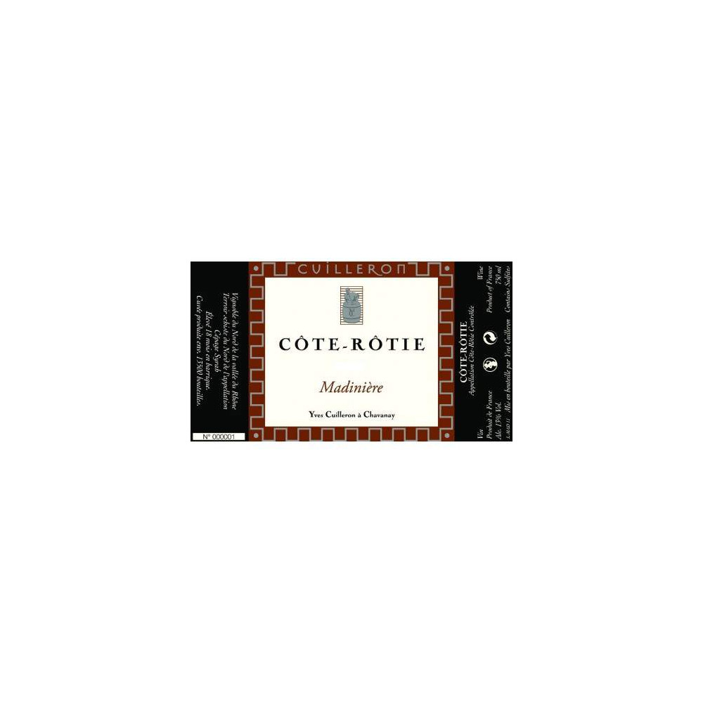 Domaine Yves Cuilleron Cote Rotie Madiniere 2020 etiquette