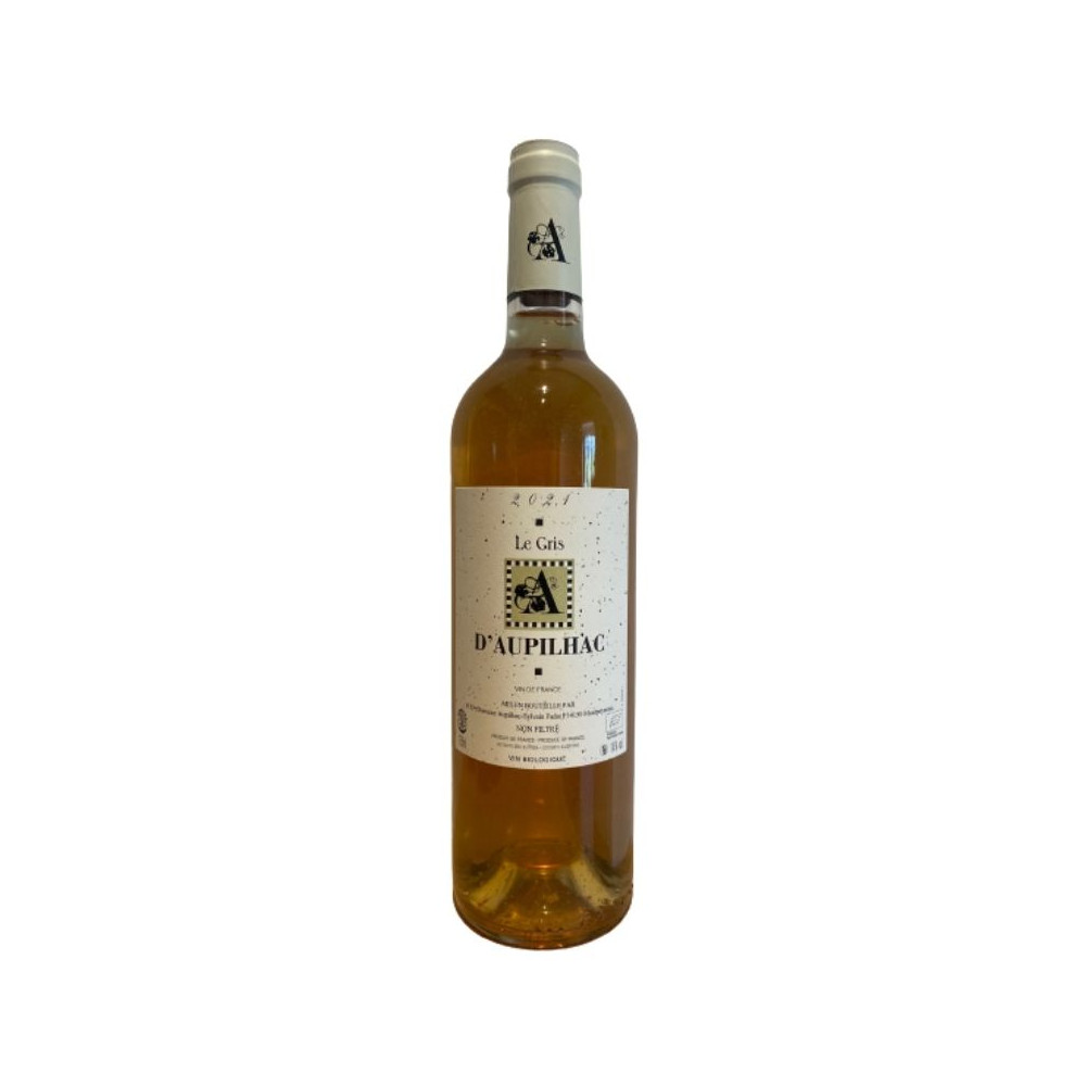 Domaine d'Aupilhac Gris de Gris rose 2021 bouteille Domaine d'Aupilhac Gris de Gris rose 2021 bouteille