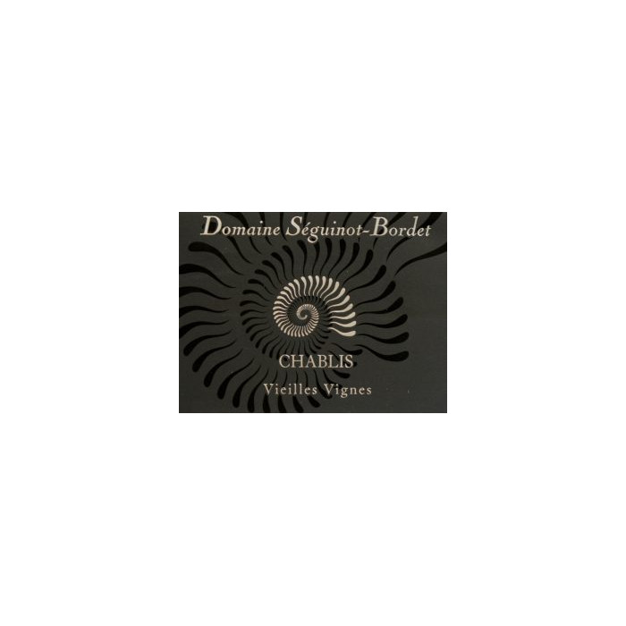 Domaine Séguinot-Bordet Chablis Vieilles Vignes blanc sec 2021 etiquette