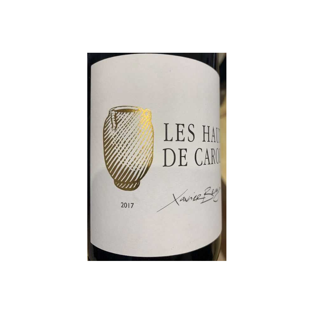Domaine de la Terrasse d'Elise "Les Hauts de Carol's" rouge 2019 étiquette