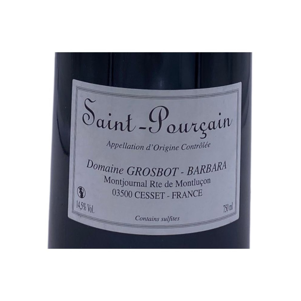 Domaine Grosbot-Barbara Saint-Pourçain "La Chambre d'Edouard" rouge 2020