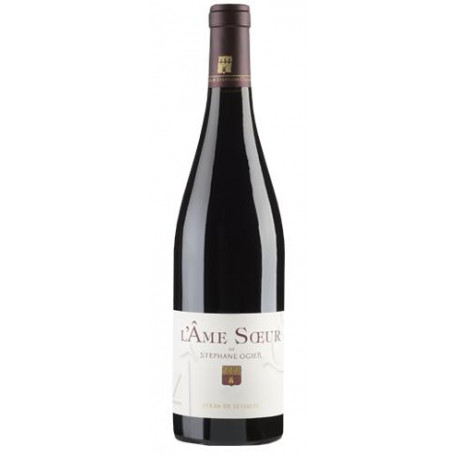 Ame Soeur de Stephane Ogier ou syrah de seyssuel 2020 bouteille