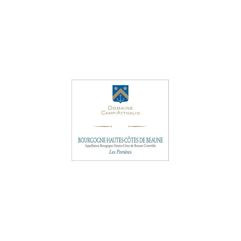 Domaine Camp-Atthalin Hautes Cotes de Beaune "Les Perrieres" dry white 2020 Domaine Camp-Atthalin Hautes Cotes de Beaune "Les Perrieres" dry white 2020