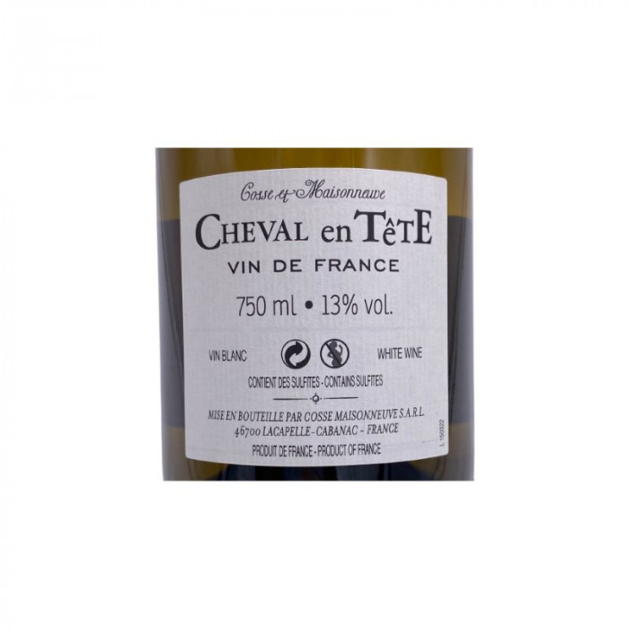 Domaine Cosse-Maisonneuve Cahors "Cheval en tête" dry white 2021