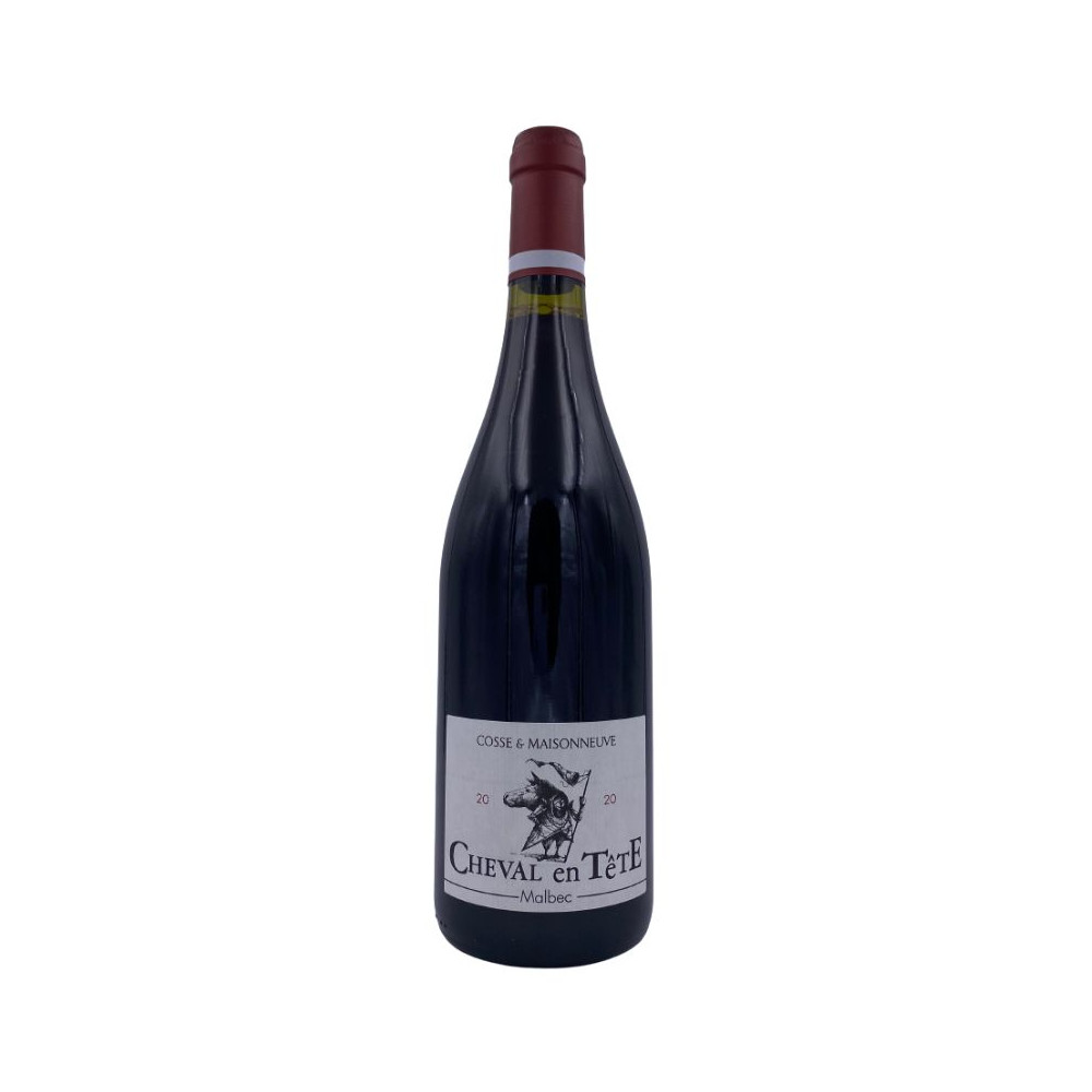 Domaine Cosse-Maisonneuve Cahors "Cheval en tête" rouge 2020 bouteille Domaine Cosse-Maisonneuve Cahors "Cheval en tête" rouge 2020 bouteille