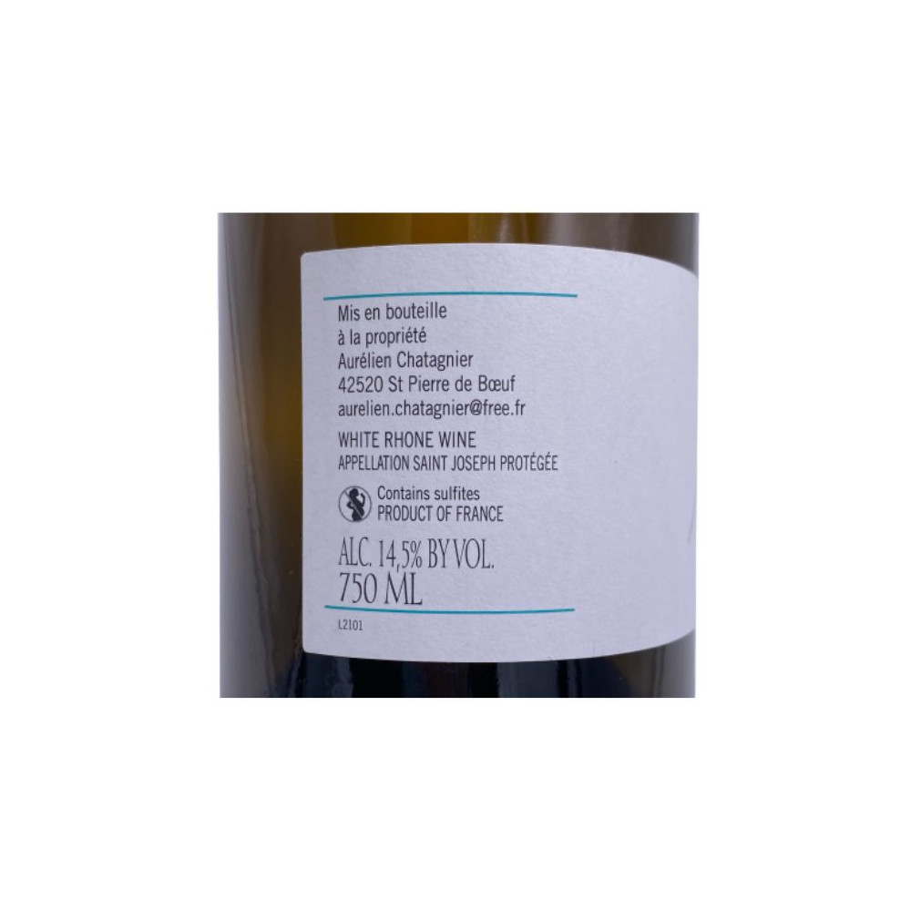 Domaine Aurélien Chatagnier Saint-Joseph  blanc sec 2021