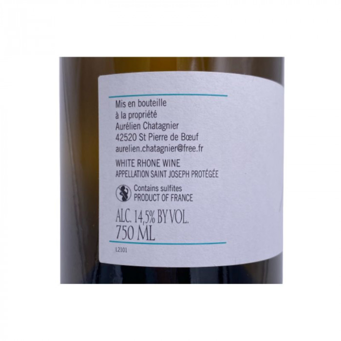 Domaine Aurélien Chatagnier Saint-Joseph  blanc sec 2021
