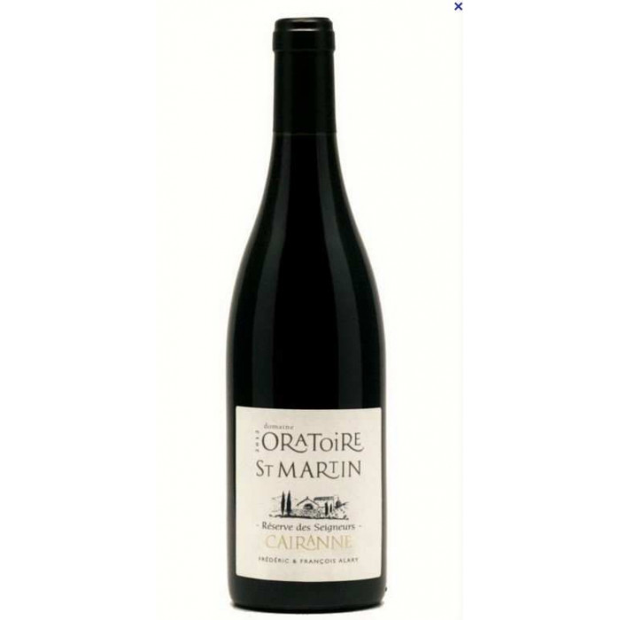 Domaine de l'Oratoire Saint-Martin Cairanne "Réserve des Seigneurs" rouge 2020 bouteille Domaine de l'Oratoire Saint-Martin Cairanne "Réserve des Seigneurs" rouge 2020 bouteille