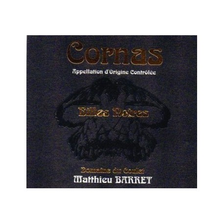Domaine du Coulet Matthieu Barret Cornas "Billes Noires" red 2018 Domaine du Coulet Matthieu Barret Cornas "Billes Noires" red 2018