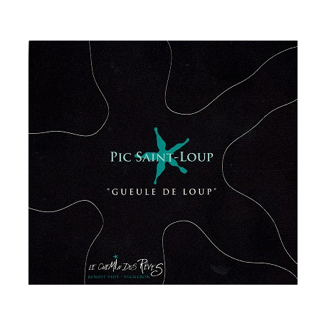 Le Chemin des Rêves Pic Saint-Loup "Gueule de Loup" rouge 2020 etiquette