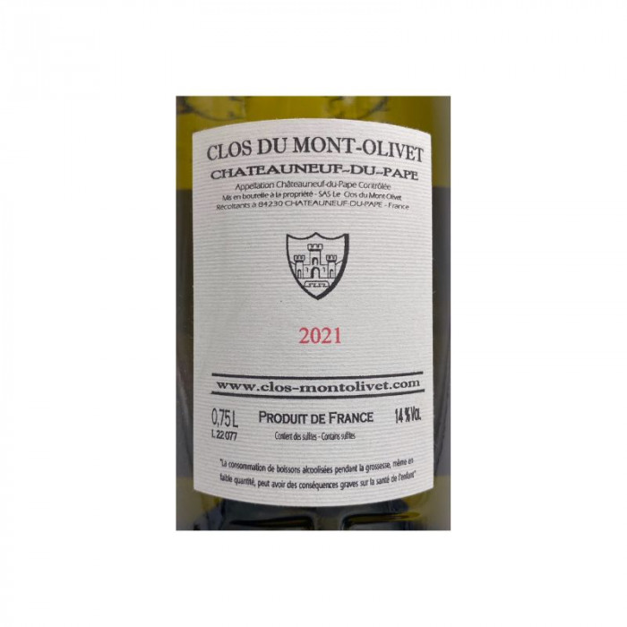 Clos du Mont-Olivet Chateauneuf-du-Pape dry white 2021