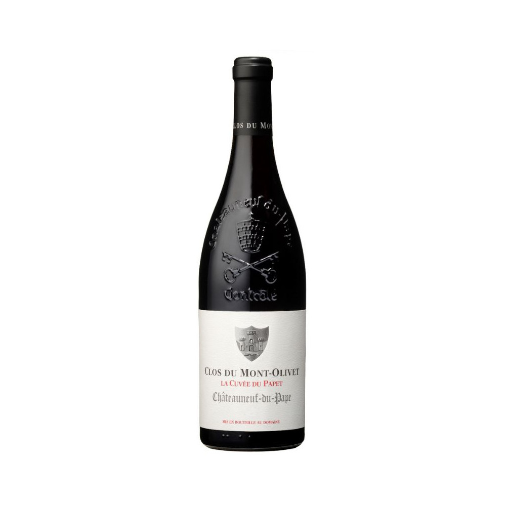 Clos du Mont-Olivet Châteauneuf-du-Pape La cuvée du Papet rouge 2018 Clos du Mont-Olivet Châteauneuf-du-Pape La cuvée du Papet rouge 2018
