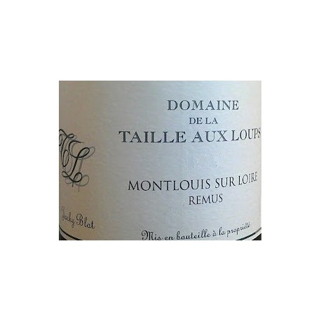 Domaine de la Taille Aux Loups Montlouis sur Loire Remus 2021 etiquette
