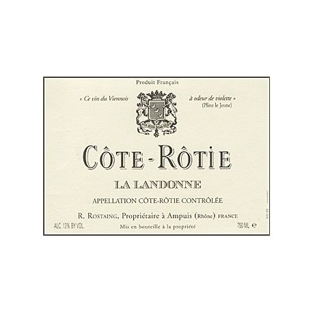 Domaine Rostaing Cote Rotie La Landonne 2011