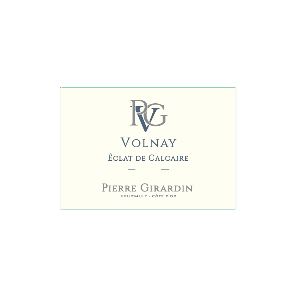 Domaine Pierre Girardin Volnay "Eclat de Calcaire" rouge 2020 etiquette Domaine Pierre Girardin Volnay "Eclat de Calcaire" rouge 2020 etiquette