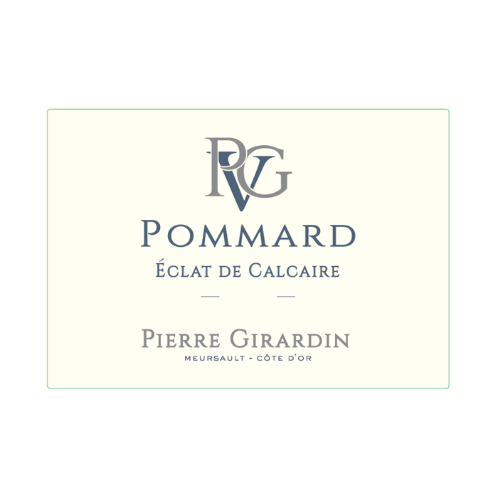 Domaine Pierre Girardin Pommard "Eclat de Calcaire" rouge 2020 etiquette Domaine Pierre Girardin Pommard "Eclat de Calcaire" rouge 2020 etiquette