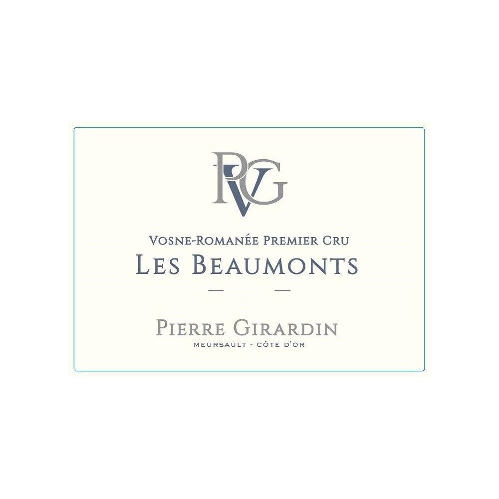 Domaine Pierre Girardin Vosne Romanée 1er Cru "Les Suchots" rouge 2020 etiquette Domaine Pierre Girardin Vosne Romanée 1er Cru "Les Suchots" rouge 2020 etiquette