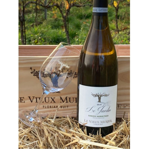 Le Vieux Murier Crozes Hermitage "Le Jardin" blanc sec 2021 MAGNUM 2
