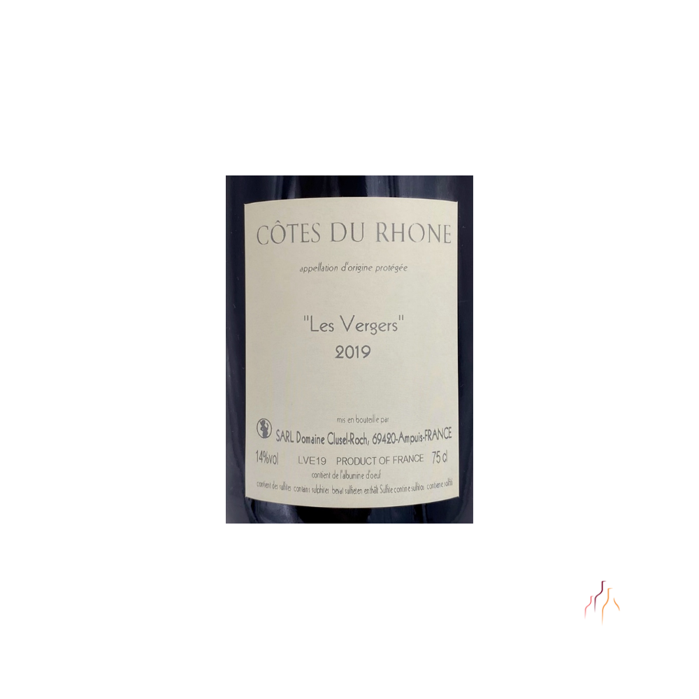 Domaine Clusel-Roch Côtes du Rhône "Les Vergers" rouge 2019