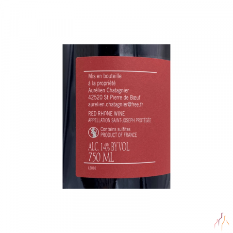 Domaine Aurélien Chatagnier Saint-Joseph "Zélée" rouge 2019 2