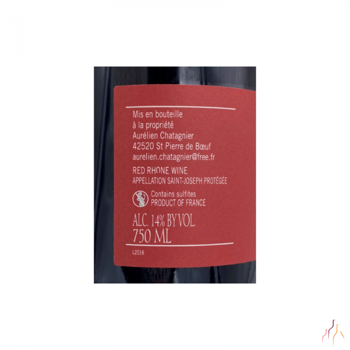 copy of Domaine Aurelien Chatagnier Saint-Joseph "Zélée" red 2019