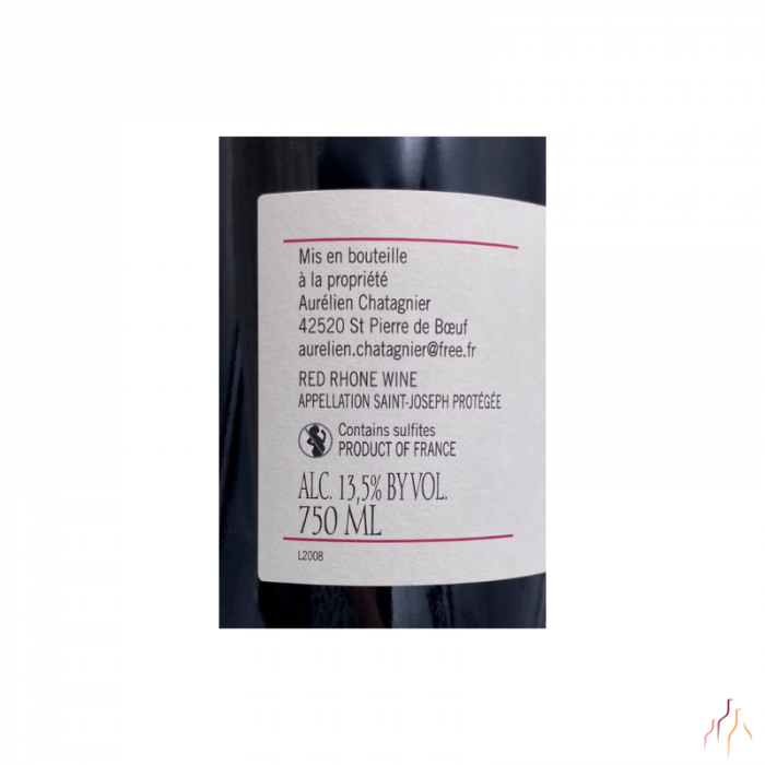 Domaine Aurélien Chatagnier Saint-Joseph "La Sybarite" rouge 2020
