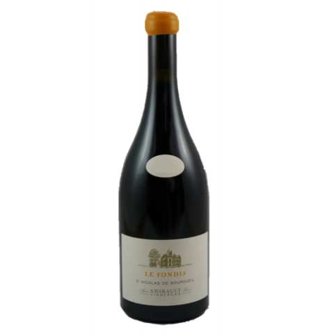 Clos des Quarterons Saint-Nicolas de Bourgueil "Le Fondis" rouge 2019 etiquette 2