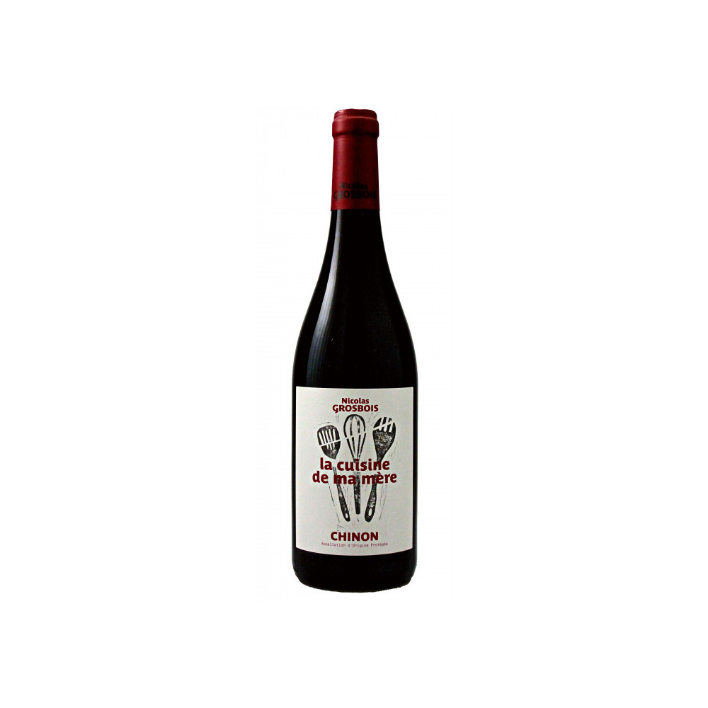 Domaine Grosbois Chinon "Cuisine de ma Mère" rouge 2021 MAGNUM Domaine Grosbois Chinon "Cuisine de ma Mère" rouge 2021 MAGNUM