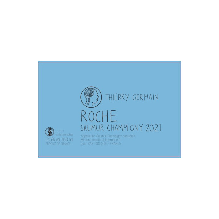 Domaine des Roches Neuves Saumur-Champigny "Roche" rouge 2021 etiquette Domaine des Roches Neuves Saumur-Champigny "Roche" rouge 2021 etiquette