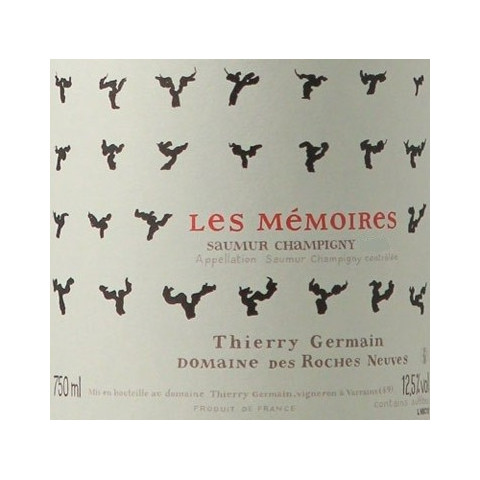 domaine des roches neuves saumur champigny les memoires 2021 bouteille 2
