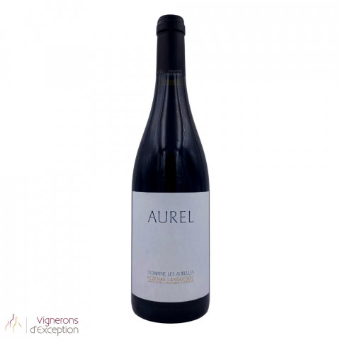 Domaine Les Aurelles Languedoc Pézenas "Aurel" rouge 2016 bouteille