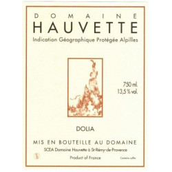 Domaine Hauvette "Dolia" blanc sec 2016 2