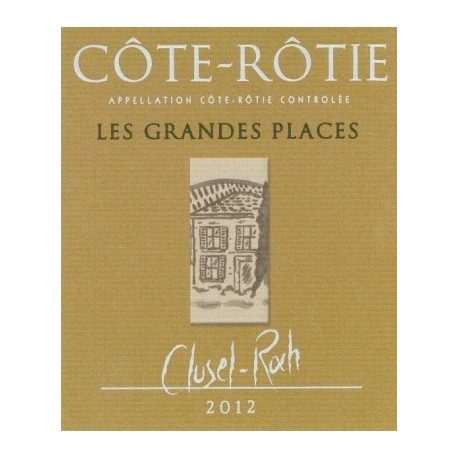 Domaine Clusel-Roch Cote-Rotie "Les Grandes Places" red 2012 Domaine Clusel-Roch Cote-Rotie "Les Grandes Places" red 2012