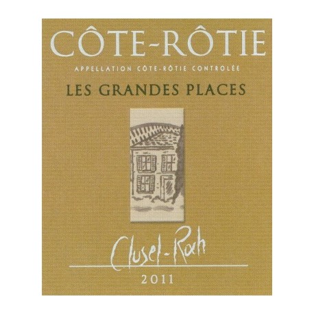Domaine Clusel-Roch Cote-Rotie "Les Grandes Places" red 2011 Domaine Clusel-Roch Cote-Rotie "Les Grandes Places" red 2011