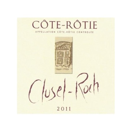 Domaine Clusel-Roch Côte-Rôtie "Classique" rouge 2011 etiquette Domaine Clusel-Roch Côte-Rôtie "Classique" rouge 2011 etiquette