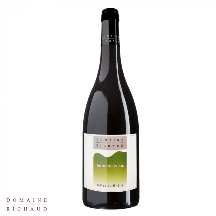 Domaine Richaud Côtes du Rhône "Terre de galets" rouge 2020 Domaine Richaud Côtes du Rhône "Terre de galets" rouge 2020