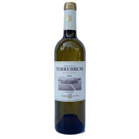 Domaine de Terrebrune Bandol blanc sec 2022 bouteille